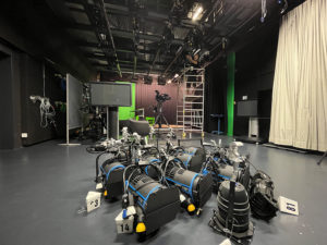 TV-Studio Umbau
