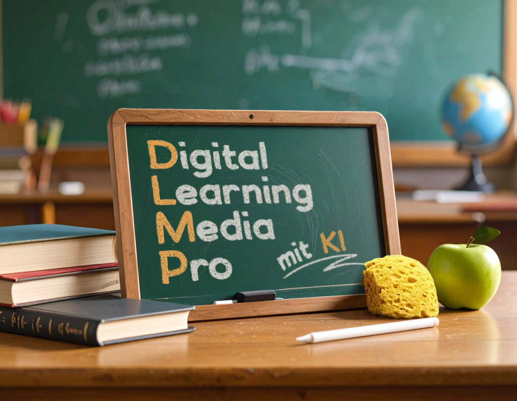 Digital Learning Media Pro mit KI - Qualifizierungsreihe für Lehrende