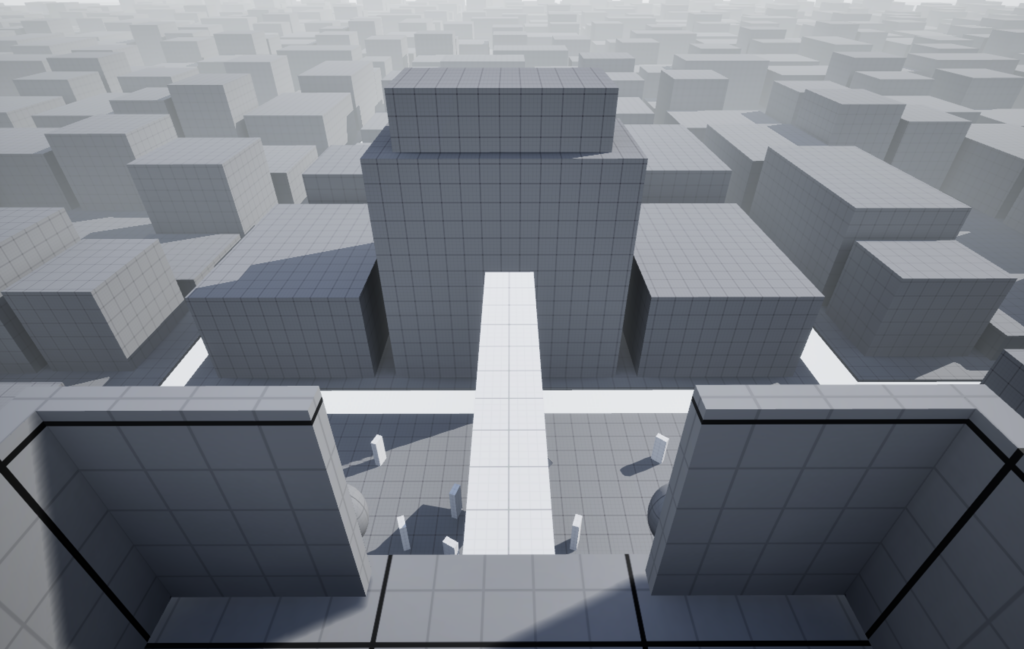 Fallen in VR. Ansicht des Gameplays